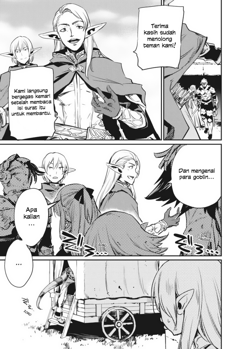Halaman 23 dari Goblin Slayer Chapter 9