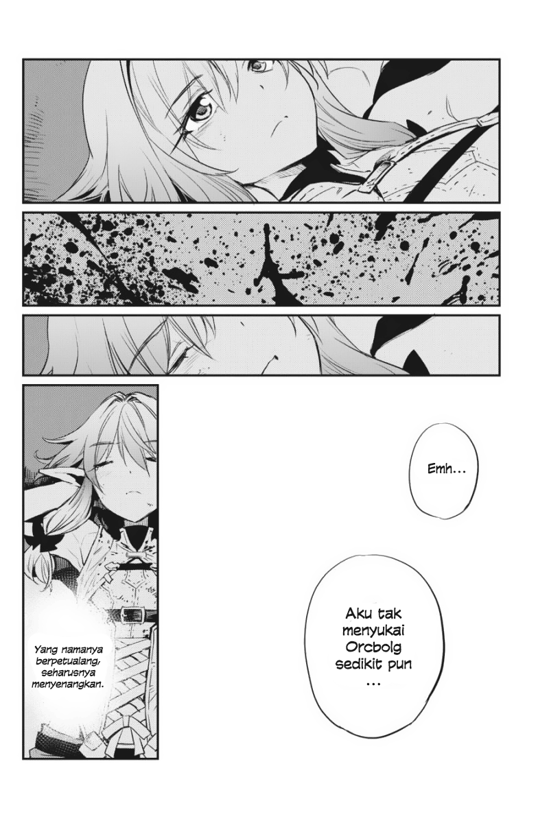 Halaman 28 dari Goblin Slayer Chapter 9