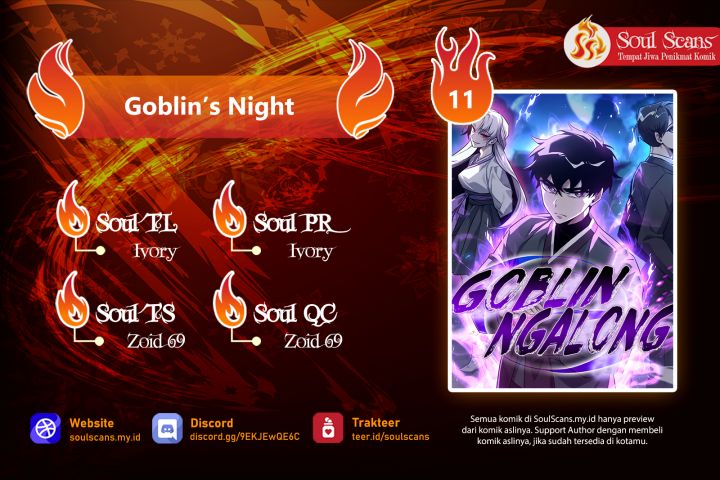Halaman 1 dari Night of the Goblin Chapter 11