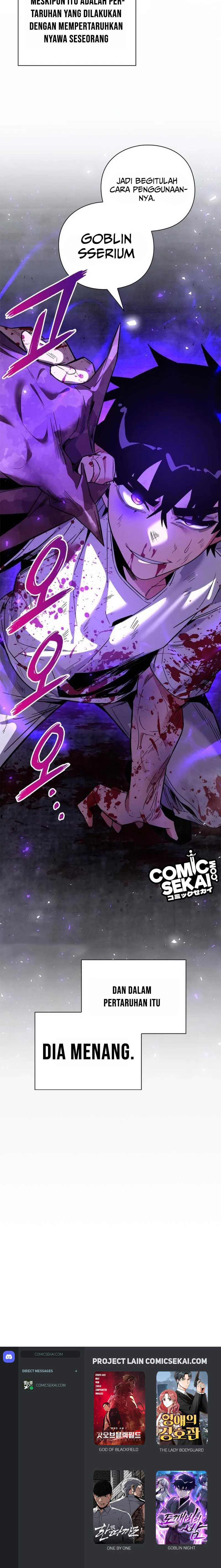 Halaman 19 dari Night of the Goblin Chapter 21