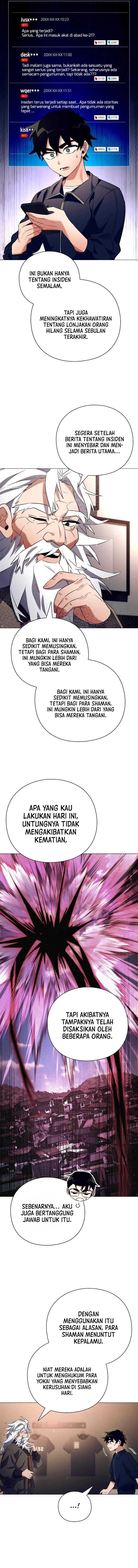 Halaman 11 dari Night of the Goblin Chapter 35