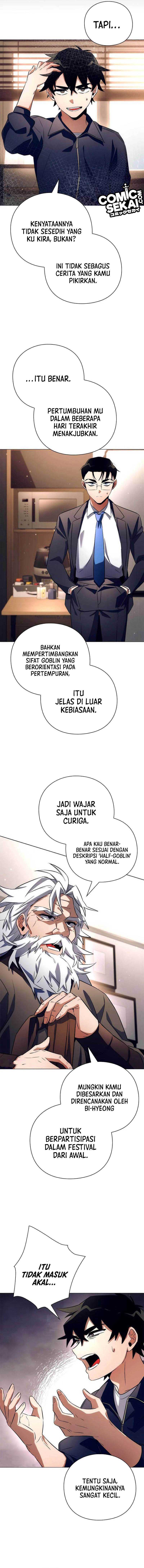 Halaman 8 dari Night of the Goblin Chapter 35