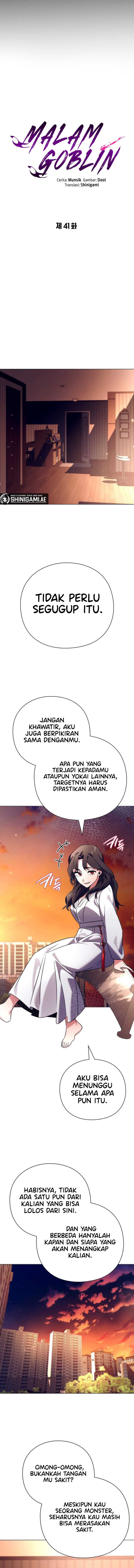 Halaman 8 dari Night of the Goblin Chapter 41