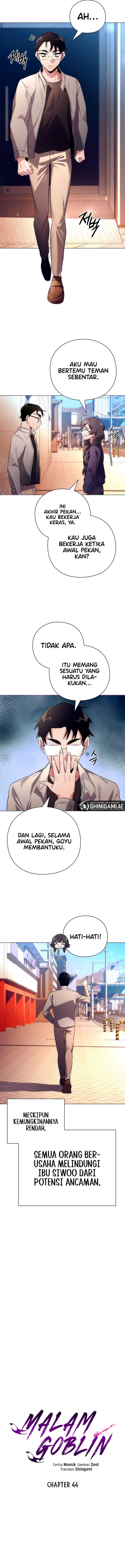 Halaman 8 dari Night of the Goblin Chapter 44