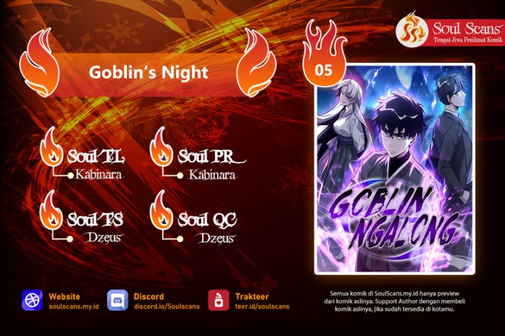 Halaman 1 dari Night of the Goblin Chapter 5