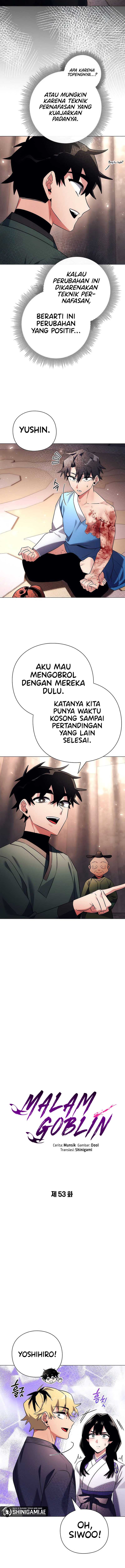 Halaman 8 dari Night of the Goblin Chapter 53
