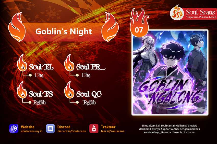 Halaman 1 dari Night of the Goblin Chapter 7