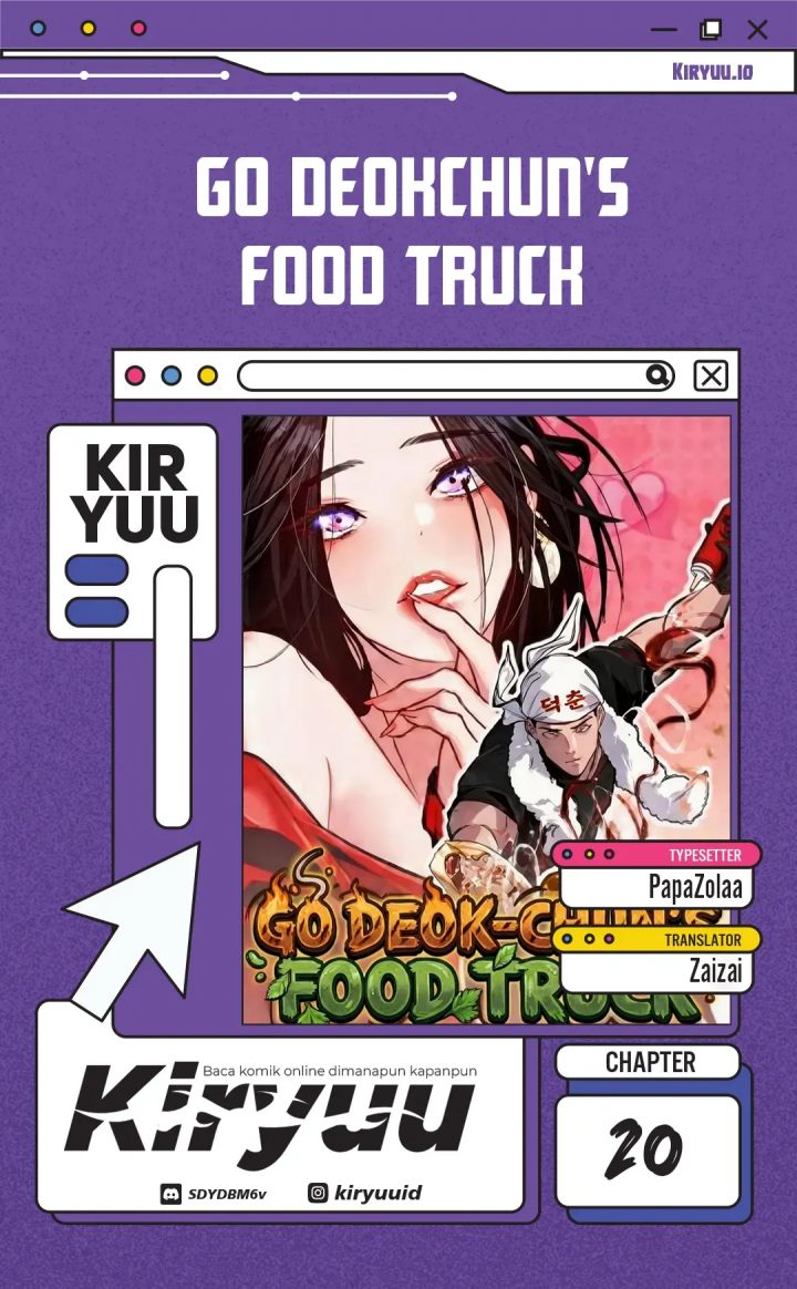 Halaman 1 dari Godeokchun's Food Truck Chapter 20