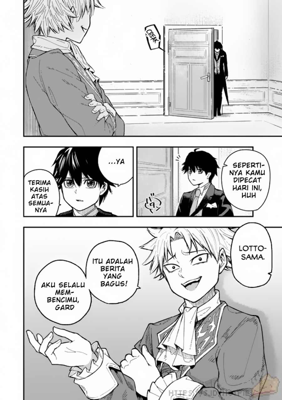 Halaman 11 dari Gomi Ika da to Tsuihou Sareta Shiyounin, Jitsu wa Zense Kenja desu: Shijou Saikyou no Kenja, Sekai Saikouhou no Gakuen ni Kayou Chapter 1
