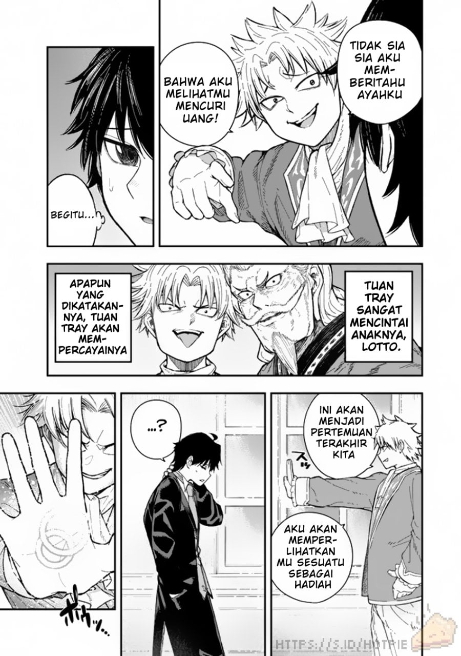 Halaman 12 dari Gomi Ika da to Tsuihou Sareta Shiyounin, Jitsu wa Zense Kenja desu: Shijou Saikyou no Kenja, Sekai Saikouhou no Gakuen ni Kayou Chapter 1