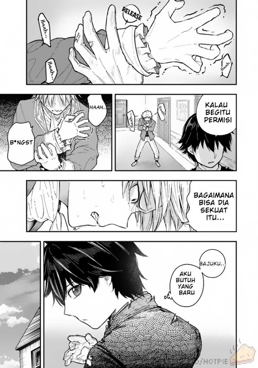 Halaman 18 dari Gomi Ika da to Tsuihou Sareta Shiyounin, Jitsu wa Zense Kenja desu: Shijou Saikyou no Kenja, Sekai Saikouhou no Gakuen ni Kayou Chapter 1