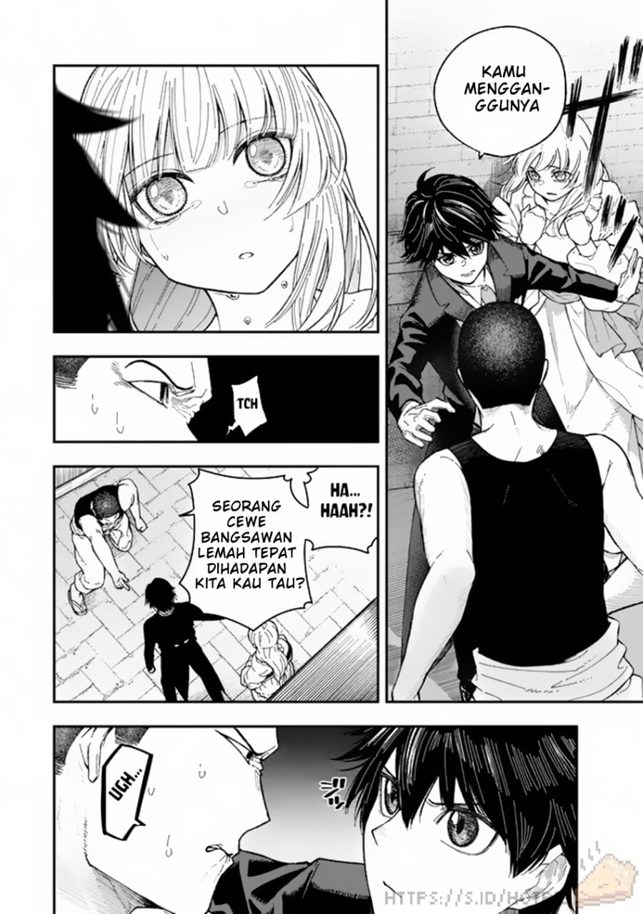 Halaman 33 dari Gomi Ika da to Tsuihou Sareta Shiyounin, Jitsu wa Zense Kenja desu: Shijou Saikyou no Kenja, Sekai Saikouhou no Gakuen ni Kayou Chapter 1