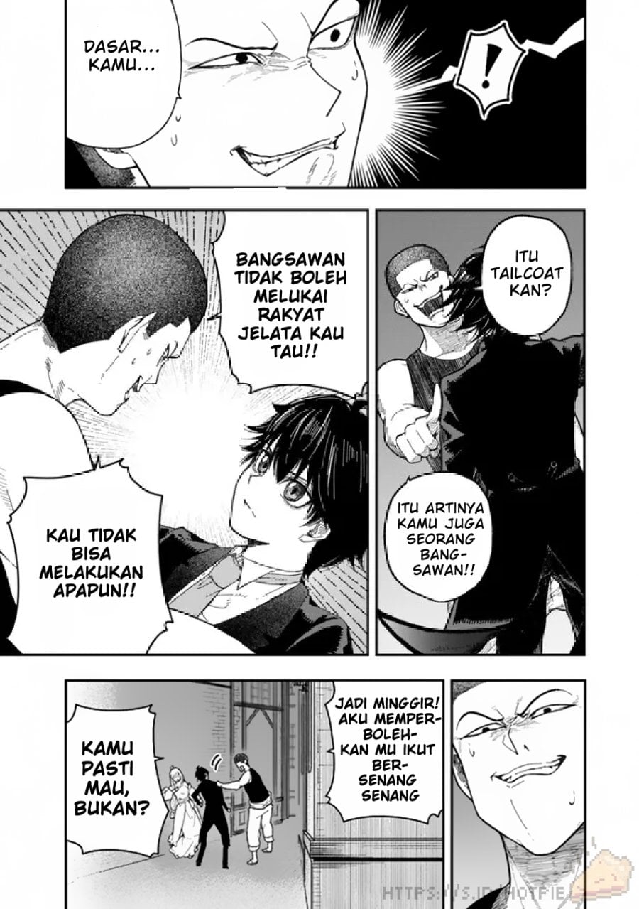 Halaman 34 dari Gomi Ika da to Tsuihou Sareta Shiyounin, Jitsu wa Zense Kenja desu: Shijou Saikyou no Kenja, Sekai Saikouhou no Gakuen ni Kayou Chapter 1
