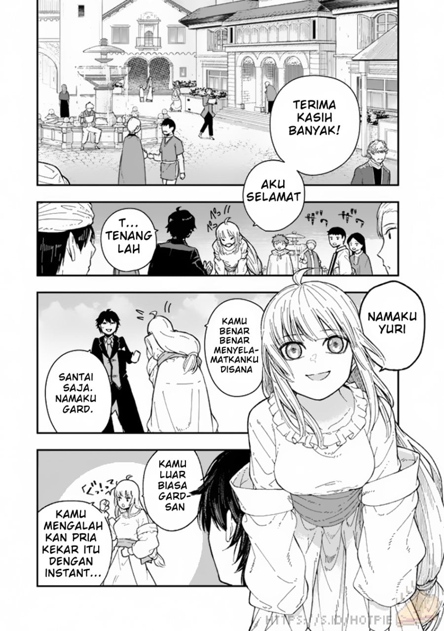 Halaman 41 dari Gomi Ika da to Tsuihou Sareta Shiyounin, Jitsu wa Zense Kenja desu: Shijou Saikyou no Kenja, Sekai Saikouhou no Gakuen ni Kayou Chapter 1