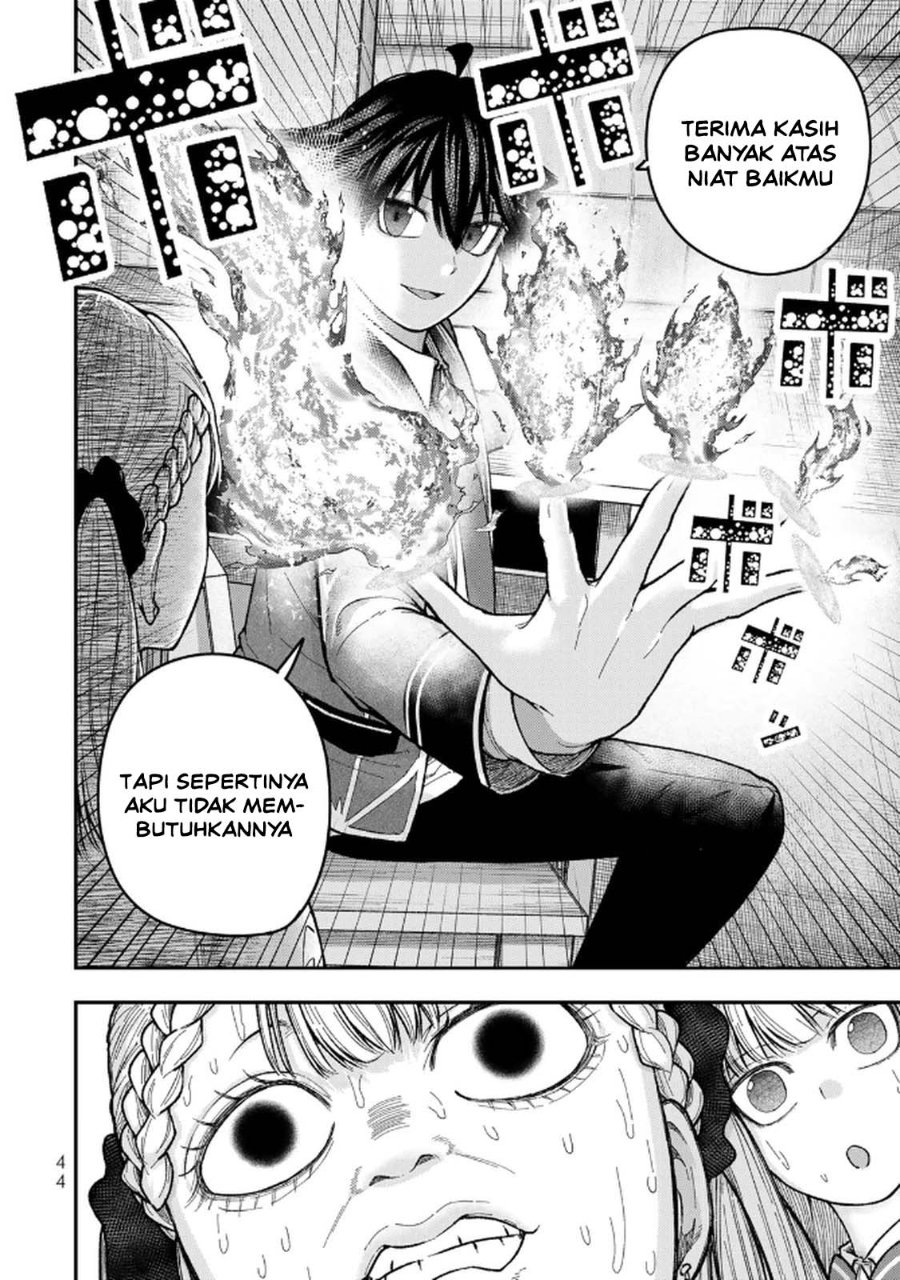 Halaman 10 dari Gomi Ika da to Tsuihou Sareta Shiyounin, Jitsu wa Zense Kenja desu: Shijou Saikyou no Kenja, Sekai Saikouhou no Gakuen ni Kayou Chapter 10