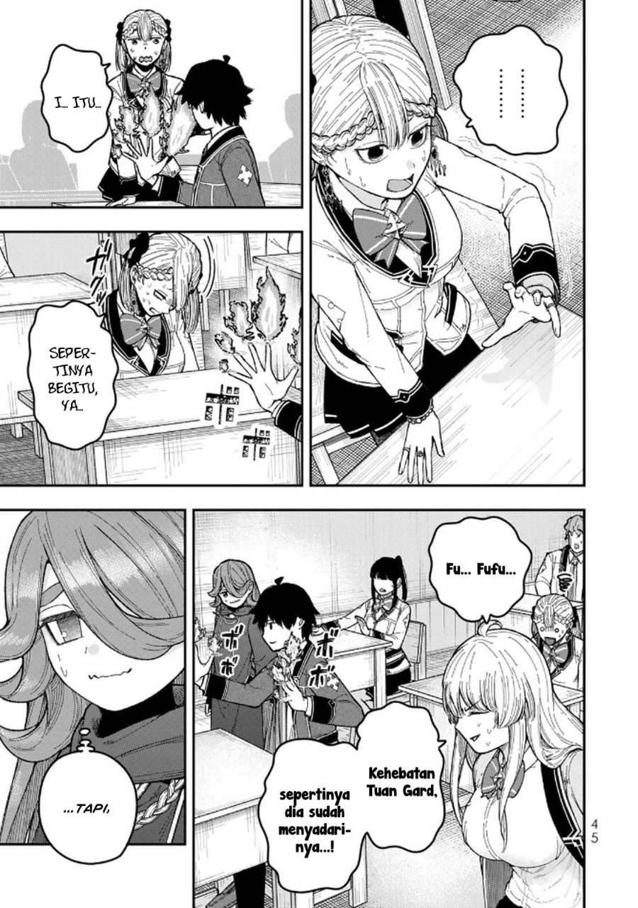 Halaman 11 dari Gomi Ika da to Tsuihou Sareta Shiyounin, Jitsu wa Zense Kenja desu: Shijou Saikyou no Kenja, Sekai Saikouhou no Gakuen ni Kayou Chapter 10