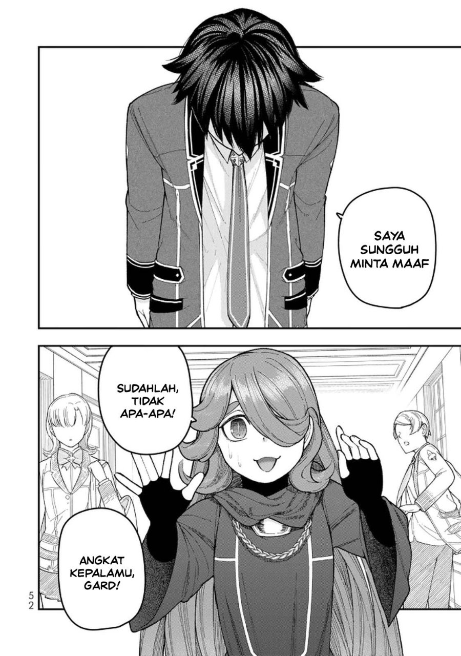 Halaman 18 dari Gomi Ika da to Tsuihou Sareta Shiyounin, Jitsu wa Zense Kenja desu: Shijou Saikyou no Kenja, Sekai Saikouhou no Gakuen ni Kayou Chapter 10