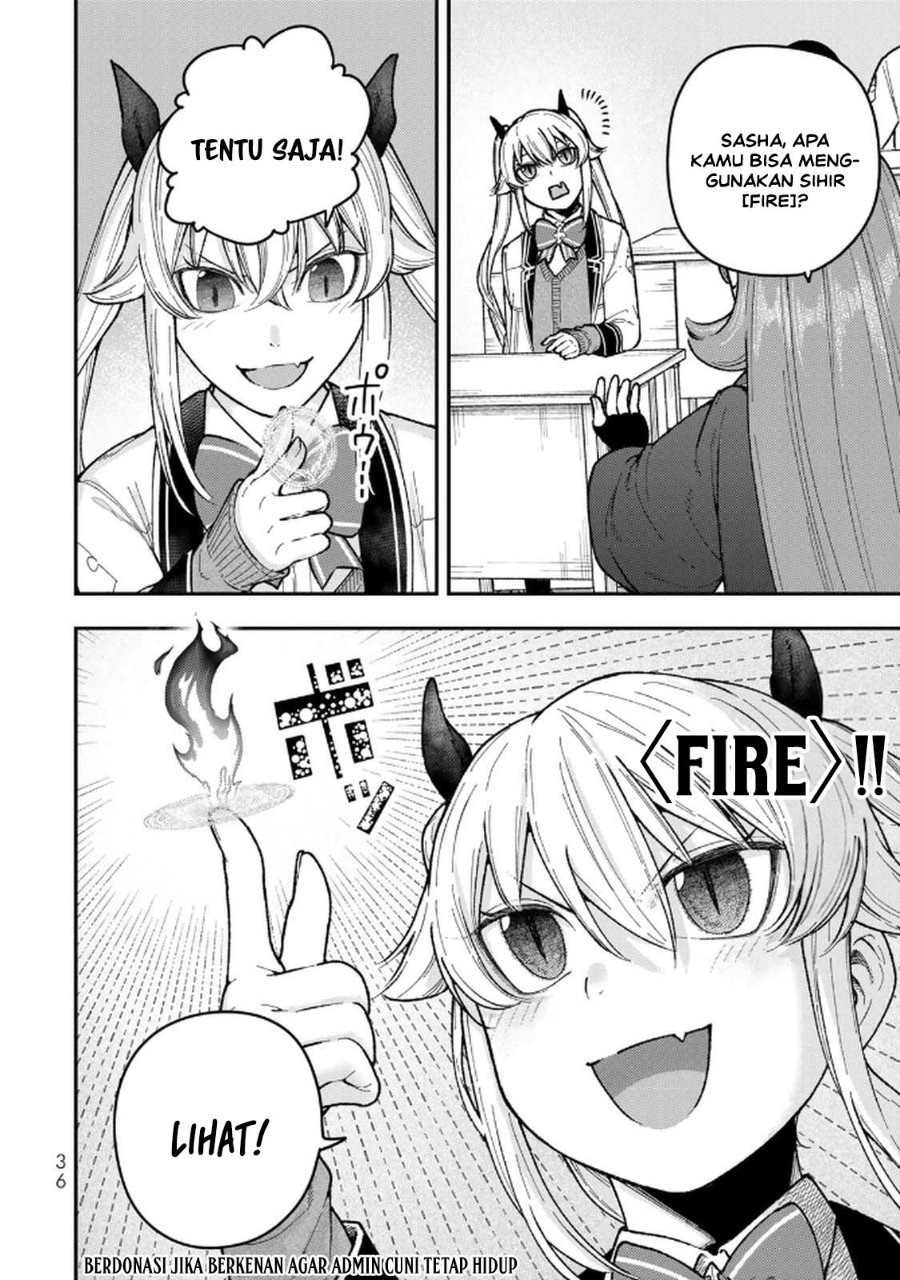 Halaman 2 dari Gomi Ika da to Tsuihou Sareta Shiyounin, Jitsu wa Zense Kenja desu: Shijou Saikyou no Kenja, Sekai Saikouhou no Gakuen ni Kayou Chapter 10