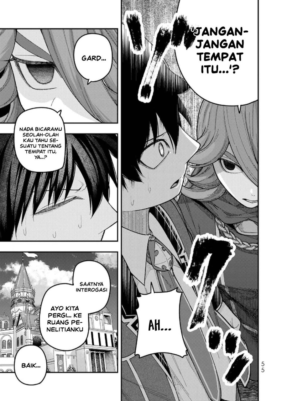 Halaman 21 dari Gomi Ika da to Tsuihou Sareta Shiyounin, Jitsu wa Zense Kenja desu: Shijou Saikyou no Kenja, Sekai Saikouhou no Gakuen ni Kayou Chapter 10