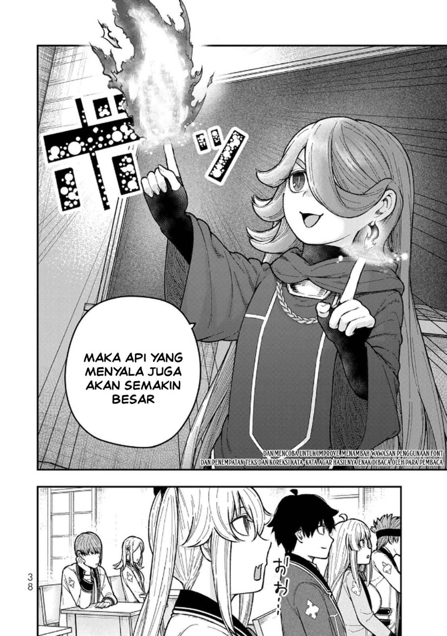 Halaman 4 dari Gomi Ika da to Tsuihou Sareta Shiyounin, Jitsu wa Zense Kenja desu: Shijou Saikyou no Kenja, Sekai Saikouhou no Gakuen ni Kayou Chapter 10
