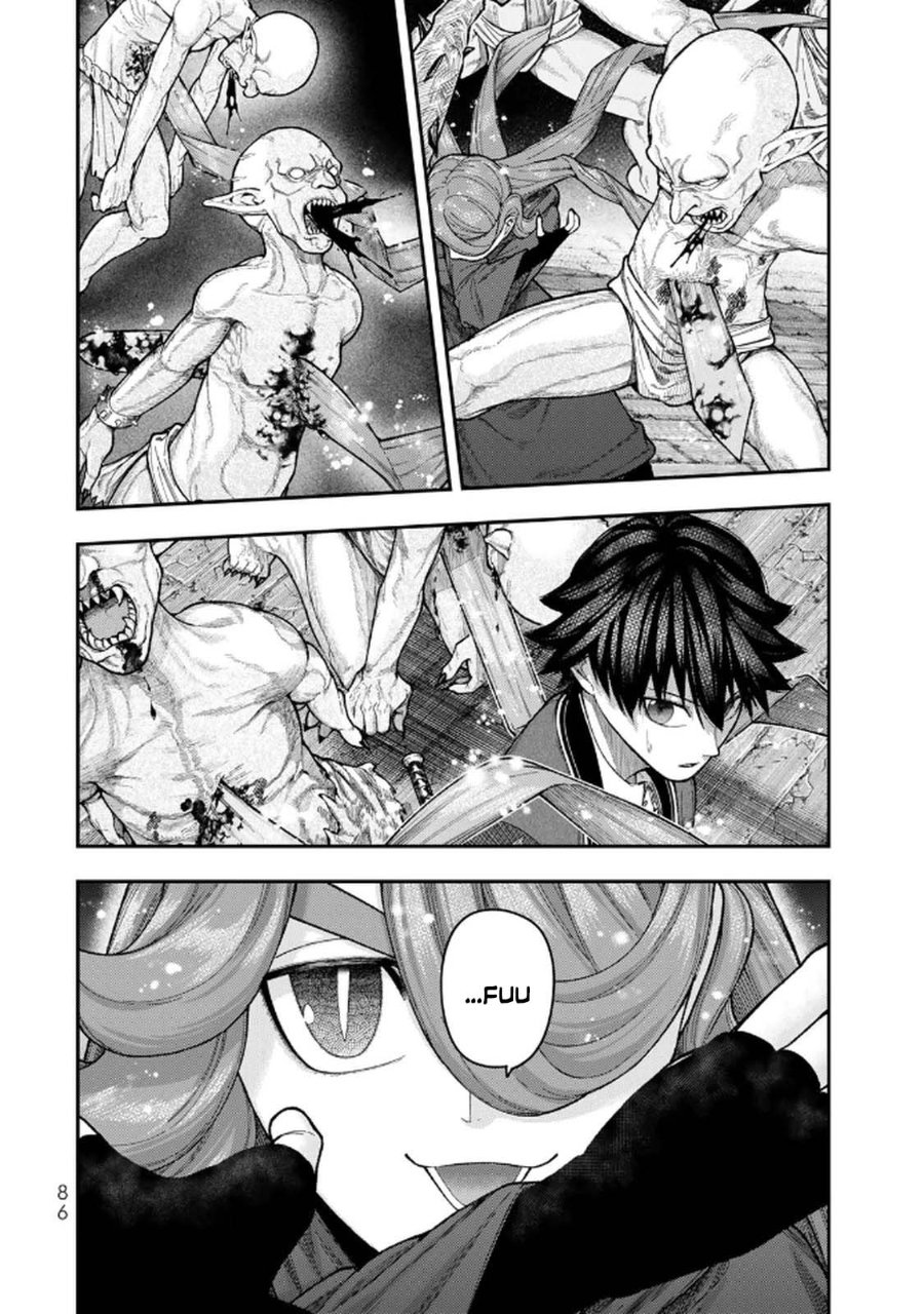 Halaman 15 dari Gomi Ika da to Tsuihou Sareta Shiyounin, Jitsu wa Zense Kenja desu: Shijou Saikyou no Kenja, Sekai Saikouhou no Gakuen ni Kayou Chapter 11