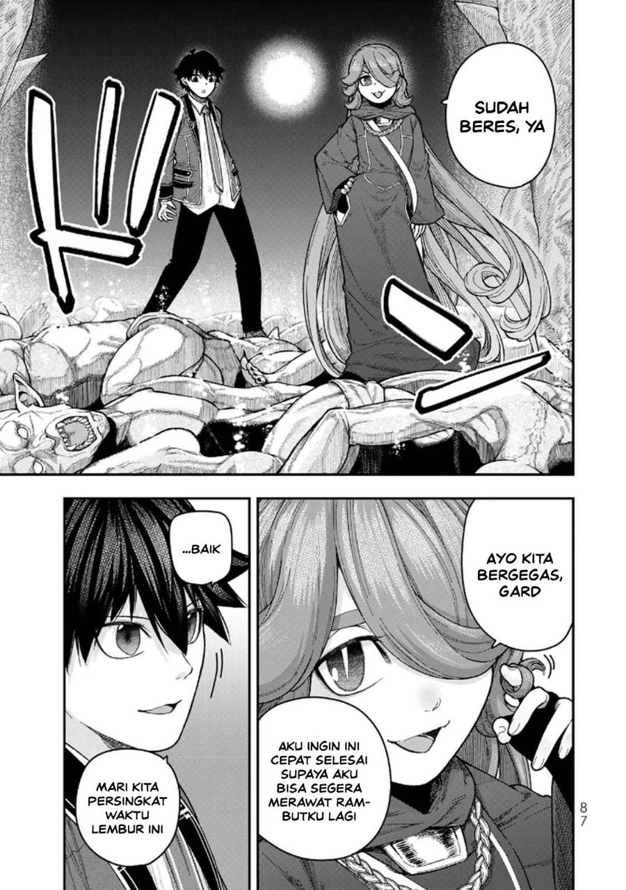 Halaman 16 dari Gomi Ika da to Tsuihou Sareta Shiyounin, Jitsu wa Zense Kenja desu: Shijou Saikyou no Kenja, Sekai Saikouhou no Gakuen ni Kayou Chapter 11