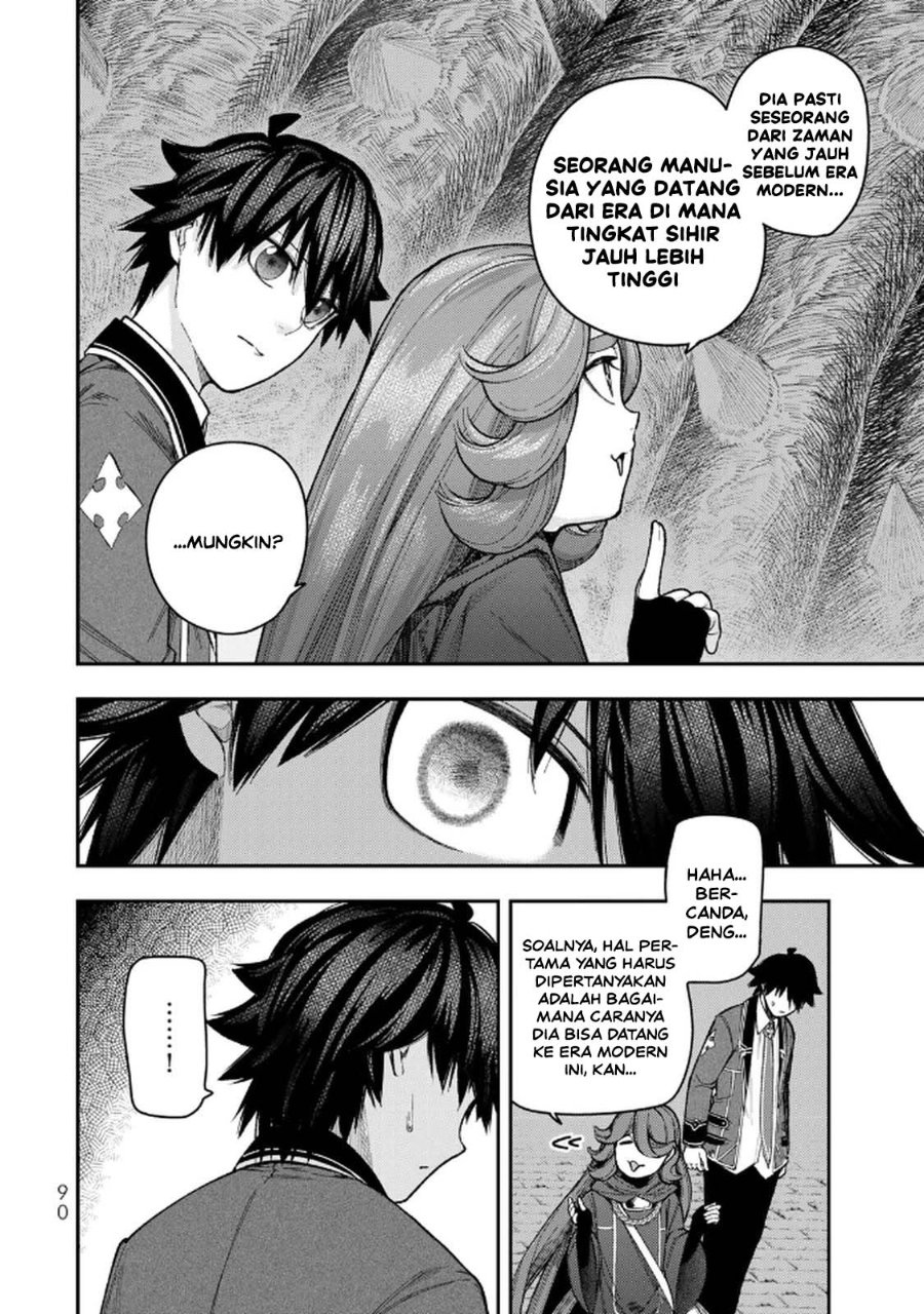 Halaman 19 dari Gomi Ika da to Tsuihou Sareta Shiyounin, Jitsu wa Zense Kenja desu: Shijou Saikyou no Kenja, Sekai Saikouhou no Gakuen ni Kayou Chapter 11