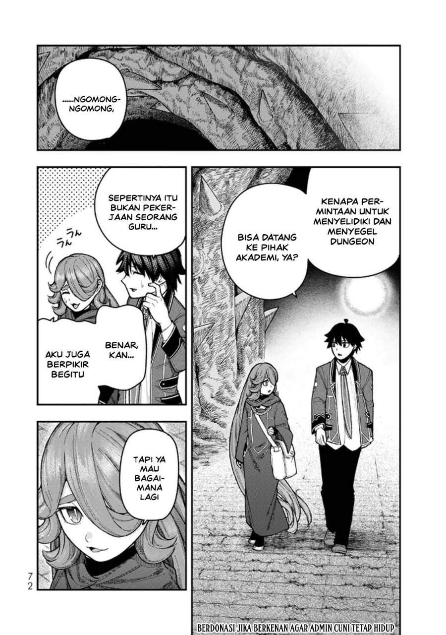 Halaman 2 dari Gomi Ika da to Tsuihou Sareta Shiyounin, Jitsu wa Zense Kenja desu: Shijou Saikyou no Kenja, Sekai Saikouhou no Gakuen ni Kayou Chapter 11
