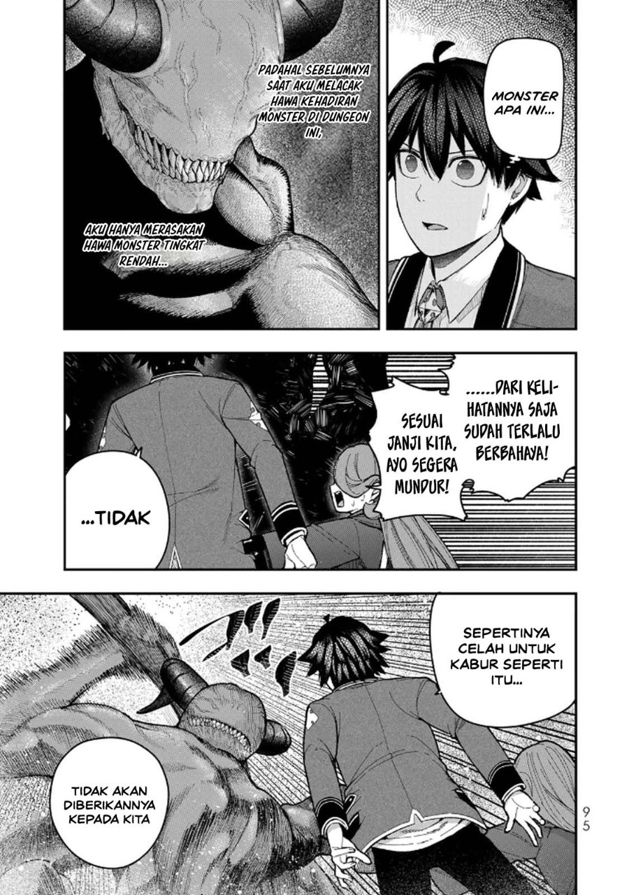 Halaman 24 dari Gomi Ika da to Tsuihou Sareta Shiyounin, Jitsu wa Zense Kenja desu: Shijou Saikyou no Kenja, Sekai Saikouhou no Gakuen ni Kayou Chapter 11