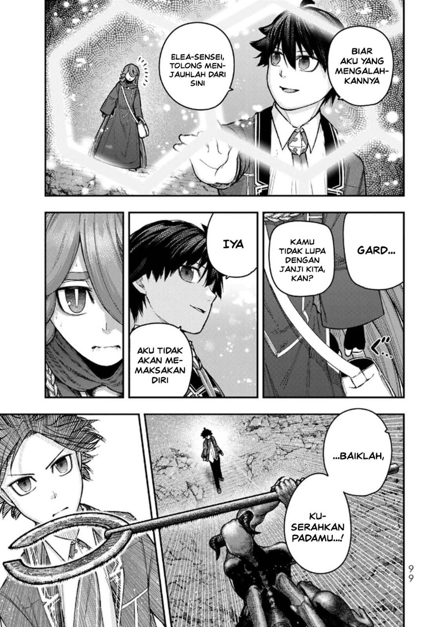Halaman 28 dari Gomi Ika da to Tsuihou Sareta Shiyounin, Jitsu wa Zense Kenja desu: Shijou Saikyou no Kenja, Sekai Saikouhou no Gakuen ni Kayou Chapter 11
