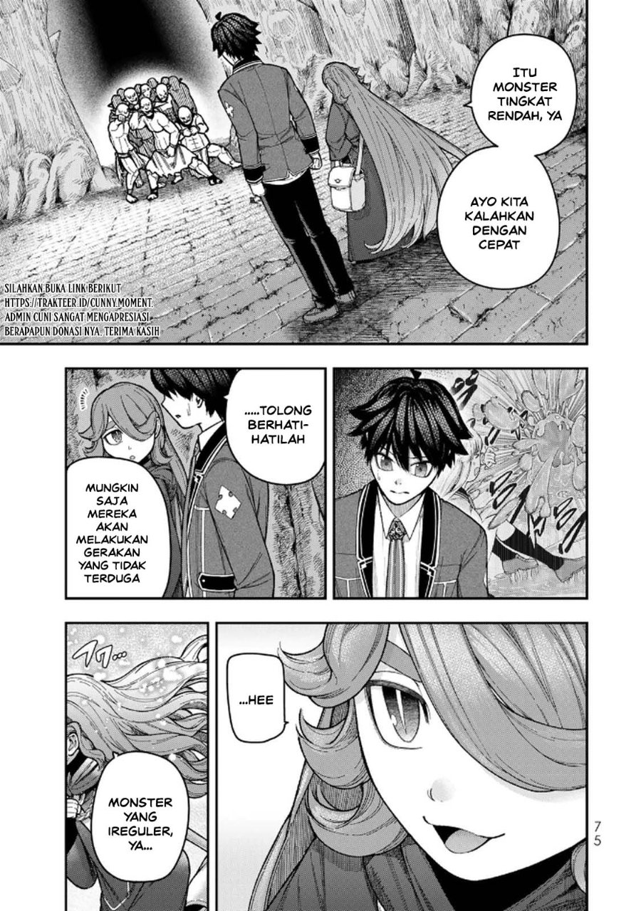 Halaman 5 dari Gomi Ika da to Tsuihou Sareta Shiyounin, Jitsu wa Zense Kenja desu: Shijou Saikyou no Kenja, Sekai Saikouhou no Gakuen ni Kayou Chapter 11