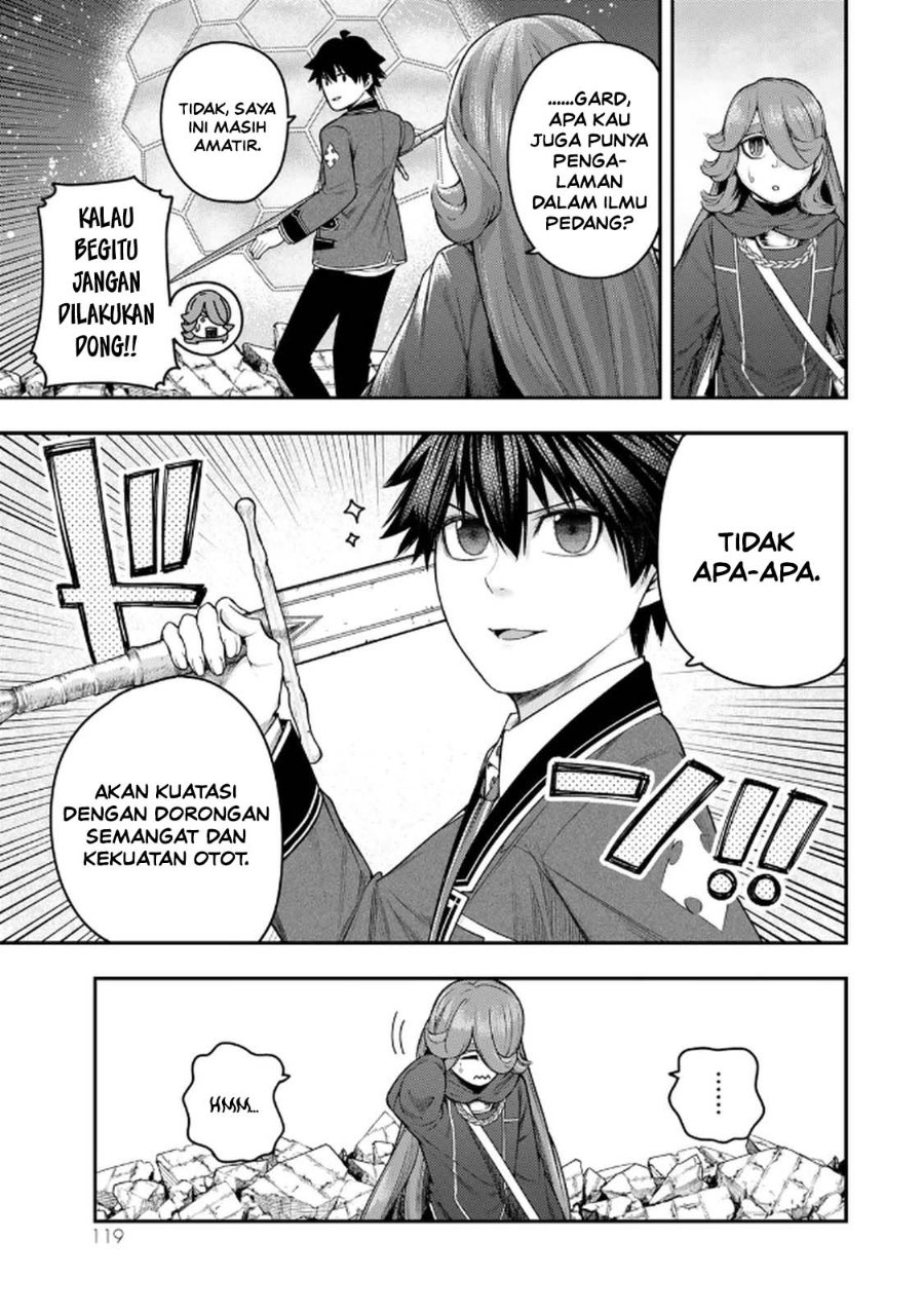 Halaman 11 dari Gomi Ika da to Tsuihou Sareta Shiyounin, Jitsu wa Zense Kenja desu: Shijou Saikyou no Kenja, Sekai Saikouhou no Gakuen ni Kayou Chapter 12