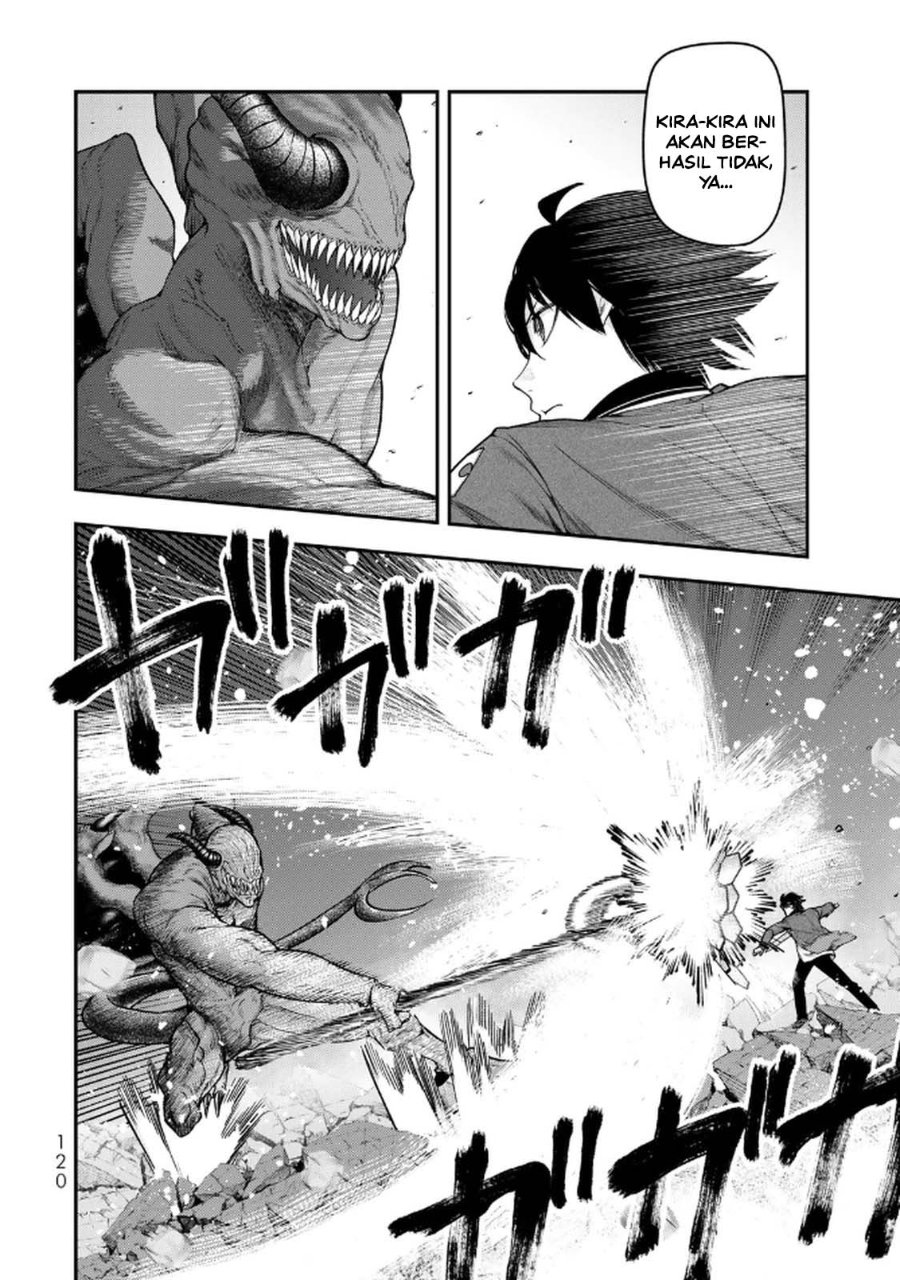 Halaman 12 dari Gomi Ika da to Tsuihou Sareta Shiyounin, Jitsu wa Zense Kenja desu: Shijou Saikyou no Kenja, Sekai Saikouhou no Gakuen ni Kayou Chapter 12