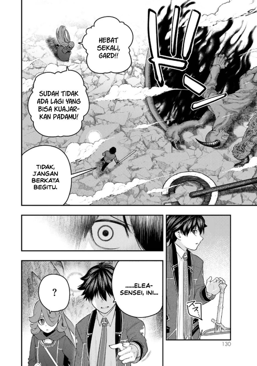 Halaman 22 dari Gomi Ika da to Tsuihou Sareta Shiyounin, Jitsu wa Zense Kenja desu: Shijou Saikyou no Kenja, Sekai Saikouhou no Gakuen ni Kayou Chapter 12