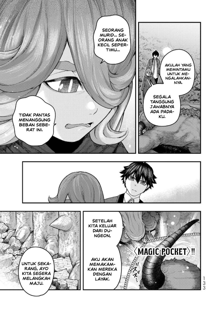 Halaman 25 dari Gomi Ika da to Tsuihou Sareta Shiyounin, Jitsu wa Zense Kenja desu: Shijou Saikyou no Kenja, Sekai Saikouhou no Gakuen ni Kayou Chapter 12