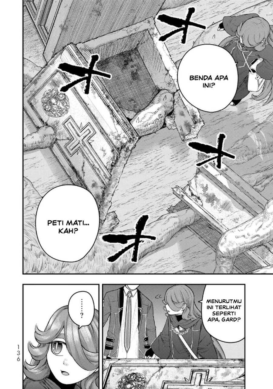 Halaman 28 dari Gomi Ika da to Tsuihou Sareta Shiyounin, Jitsu wa Zense Kenja desu: Shijou Saikyou no Kenja, Sekai Saikouhou no Gakuen ni Kayou Chapter 12
