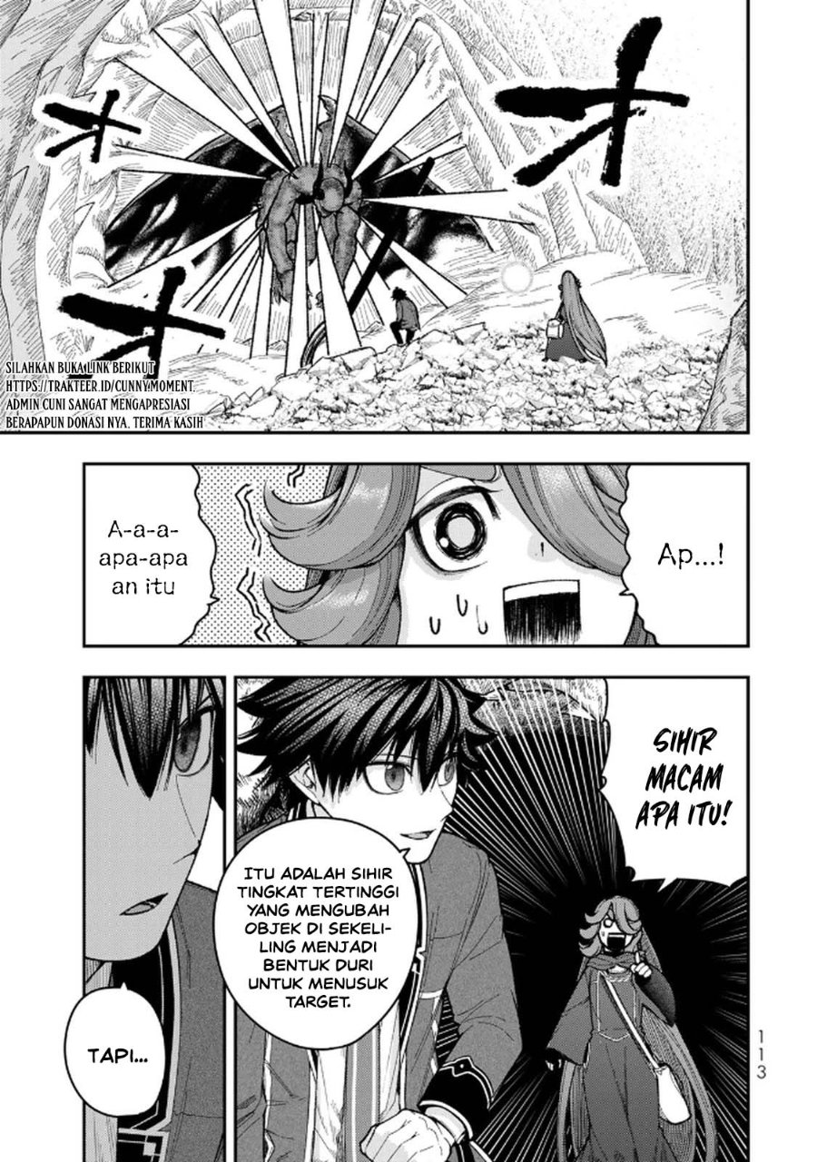 Halaman 5 dari Gomi Ika da to Tsuihou Sareta Shiyounin, Jitsu wa Zense Kenja desu: Shijou Saikyou no Kenja, Sekai Saikouhou no Gakuen ni Kayou Chapter 12