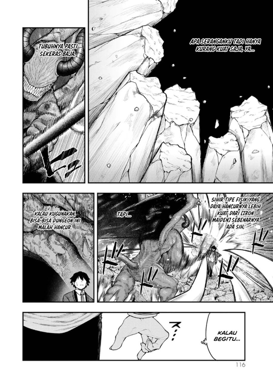 Halaman 8 dari Gomi Ika da to Tsuihou Sareta Shiyounin, Jitsu wa Zense Kenja desu: Shijou Saikyou no Kenja, Sekai Saikouhou no Gakuen ni Kayou Chapter 12