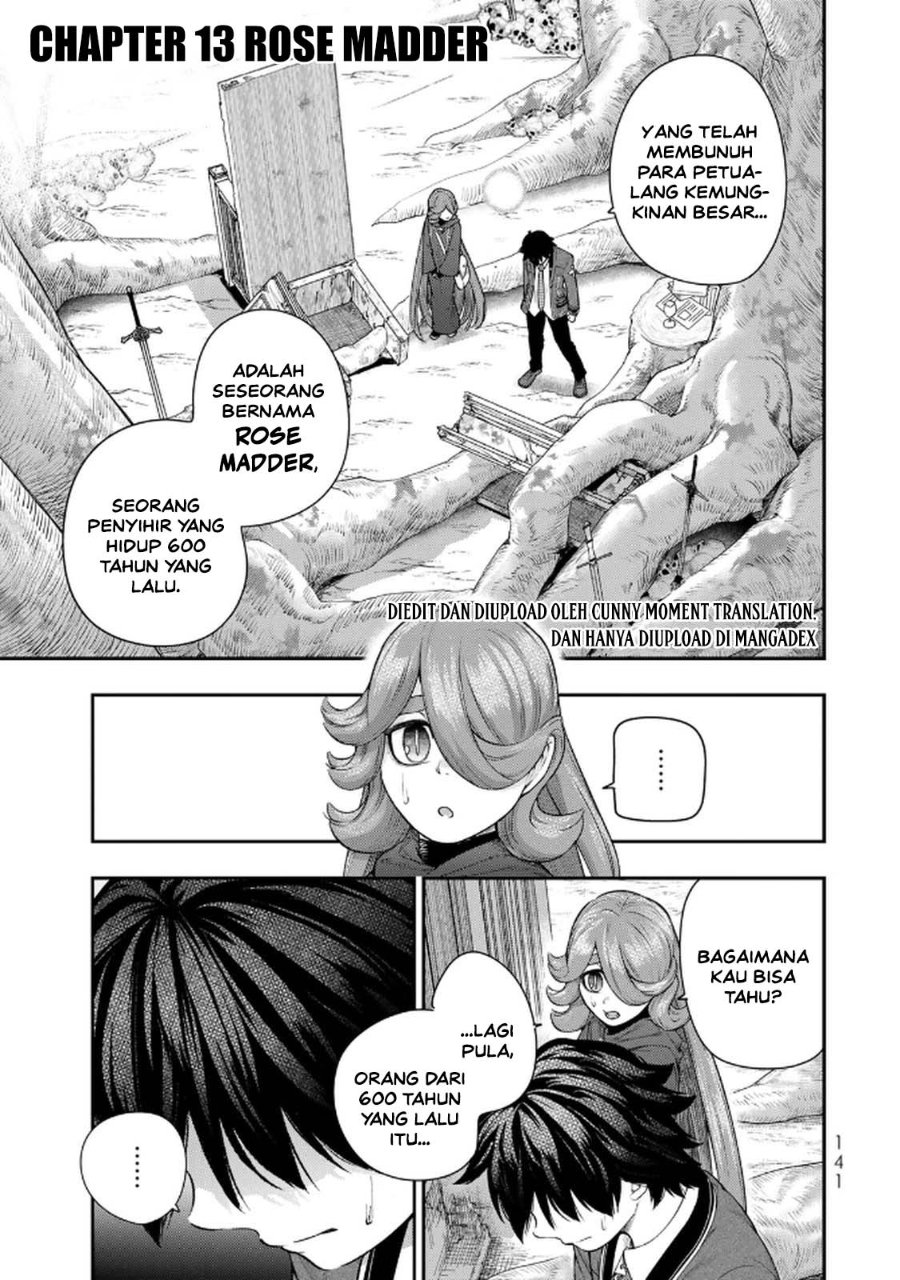 Halaman 1 dari Gomi Ika da to Tsuihou Sareta Shiyounin, Jitsu wa Zense Kenja desu: Shijou Saikyou no Kenja, Sekai Saikouhou no Gakuen ni Kayou Chapter 13