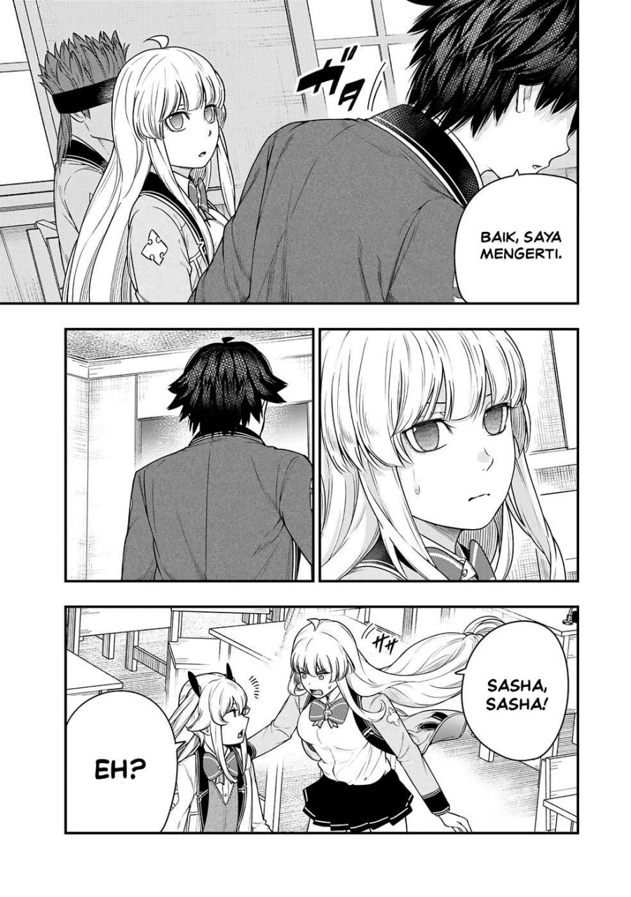 Halaman 11 dari Gomi Ika da to Tsuihou Sareta Shiyounin, Jitsu wa Zense Kenja desu: Shijou Saikyou no Kenja, Sekai Saikouhou no Gakuen ni Kayou Chapter 14