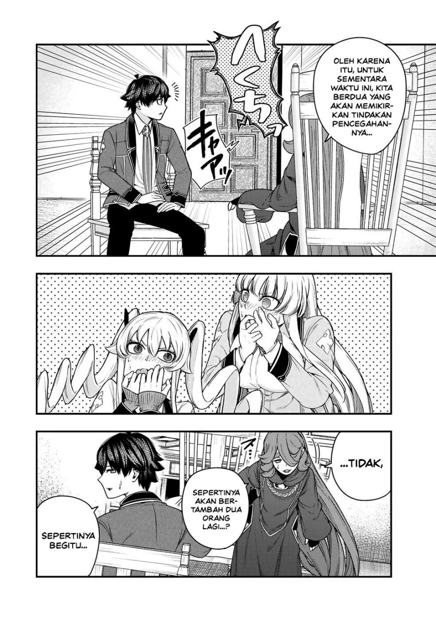 Halaman 18 dari Gomi Ika da to Tsuihou Sareta Shiyounin, Jitsu wa Zense Kenja desu: Shijou Saikyou no Kenja, Sekai Saikouhou no Gakuen ni Kayou Chapter 14