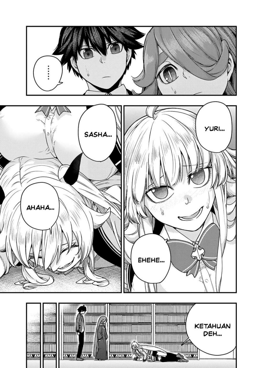 Halaman 21 dari Gomi Ika da to Tsuihou Sareta Shiyounin, Jitsu wa Zense Kenja desu: Shijou Saikyou no Kenja, Sekai Saikouhou no Gakuen ni Kayou Chapter 14