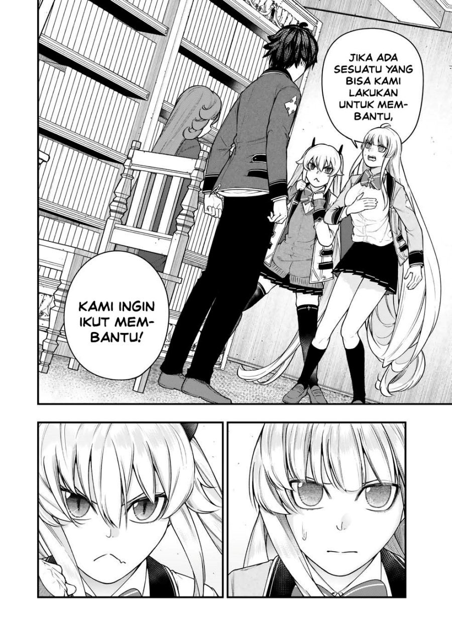 Halaman 24 dari Gomi Ika da to Tsuihou Sareta Shiyounin, Jitsu wa Zense Kenja desu: Shijou Saikyou no Kenja, Sekai Saikouhou no Gakuen ni Kayou Chapter 14