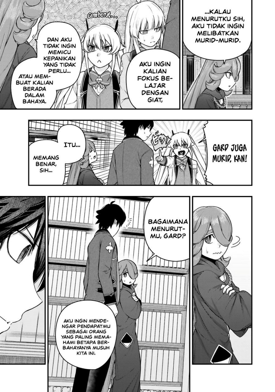 Halaman 25 dari Gomi Ika da to Tsuihou Sareta Shiyounin, Jitsu wa Zense Kenja desu: Shijou Saikyou no Kenja, Sekai Saikouhou no Gakuen ni Kayou Chapter 14