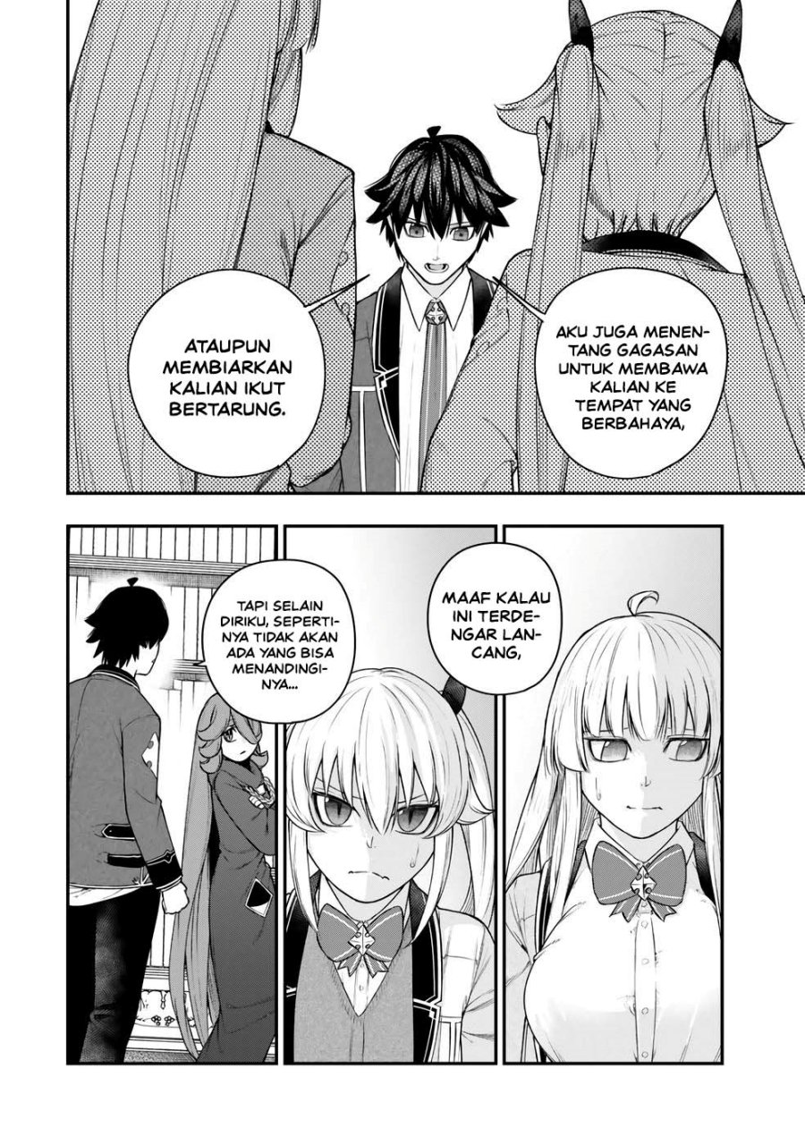 Halaman 26 dari Gomi Ika da to Tsuihou Sareta Shiyounin, Jitsu wa Zense Kenja desu: Shijou Saikyou no Kenja, Sekai Saikouhou no Gakuen ni Kayou Chapter 14