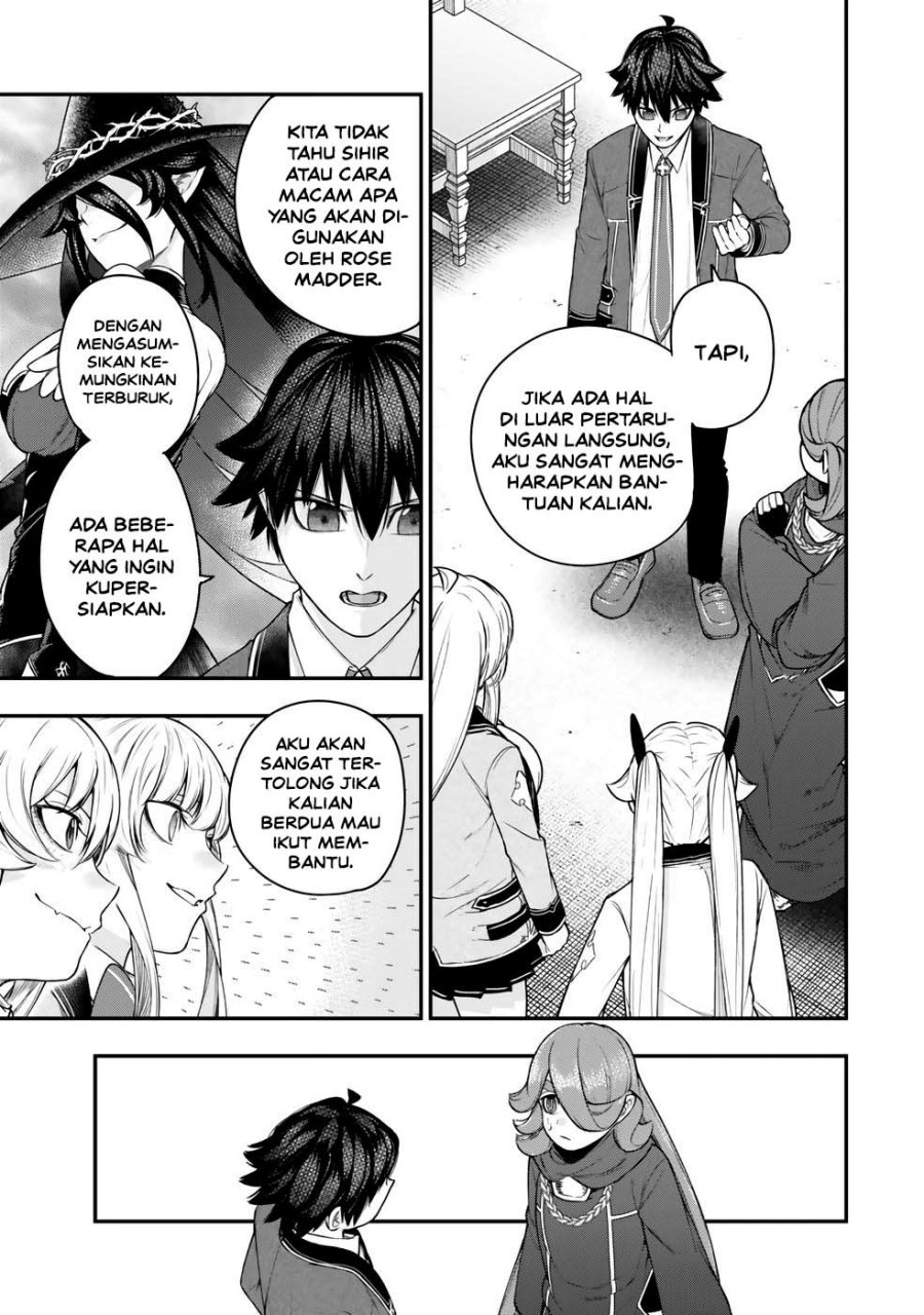 Halaman 27 dari Gomi Ika da to Tsuihou Sareta Shiyounin, Jitsu wa Zense Kenja desu: Shijou Saikyou no Kenja, Sekai Saikouhou no Gakuen ni Kayou Chapter 14