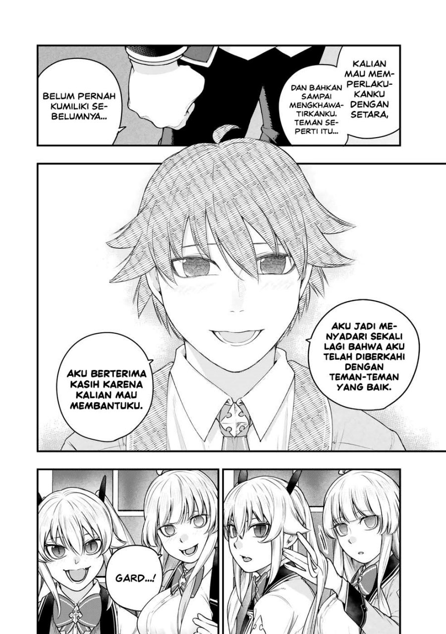 Halaman 32 dari Gomi Ika da to Tsuihou Sareta Shiyounin, Jitsu wa Zense Kenja desu: Shijou Saikyou no Kenja, Sekai Saikouhou no Gakuen ni Kayou Chapter 14