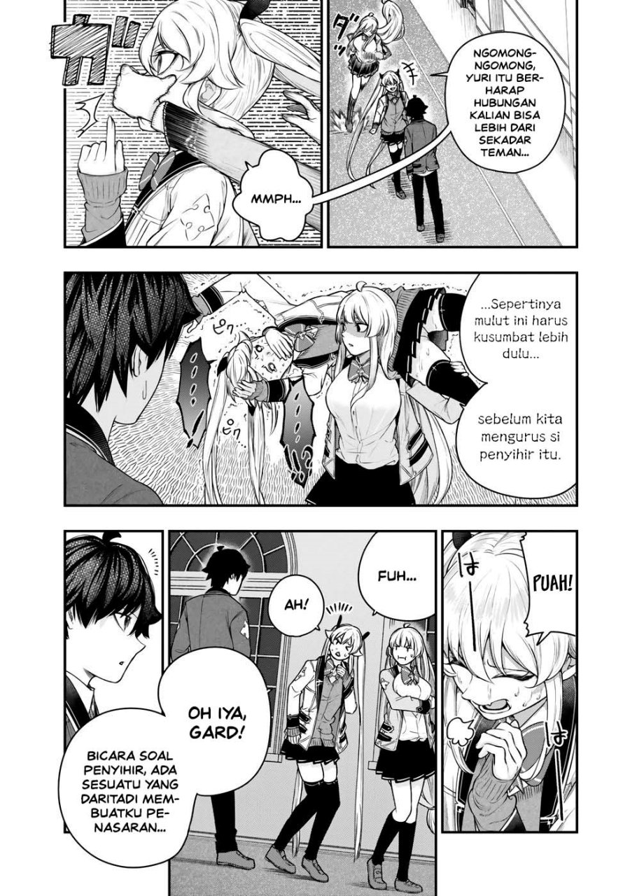 Halaman 33 dari Gomi Ika da to Tsuihou Sareta Shiyounin, Jitsu wa Zense Kenja desu: Shijou Saikyou no Kenja, Sekai Saikouhou no Gakuen ni Kayou Chapter 14