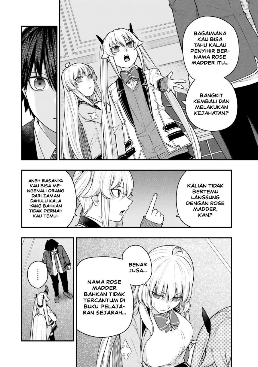 Halaman 34 dari Gomi Ika da to Tsuihou Sareta Shiyounin, Jitsu wa Zense Kenja desu: Shijou Saikyou no Kenja, Sekai Saikouhou no Gakuen ni Kayou Chapter 14