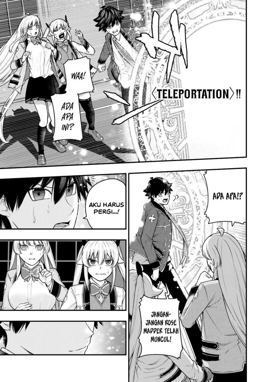 Halaman 37 dari Gomi Ika da to Tsuihou Sareta Shiyounin, Jitsu wa Zense Kenja desu: Shijou Saikyou no Kenja, Sekai Saikouhou no Gakuen ni Kayou Chapter 14